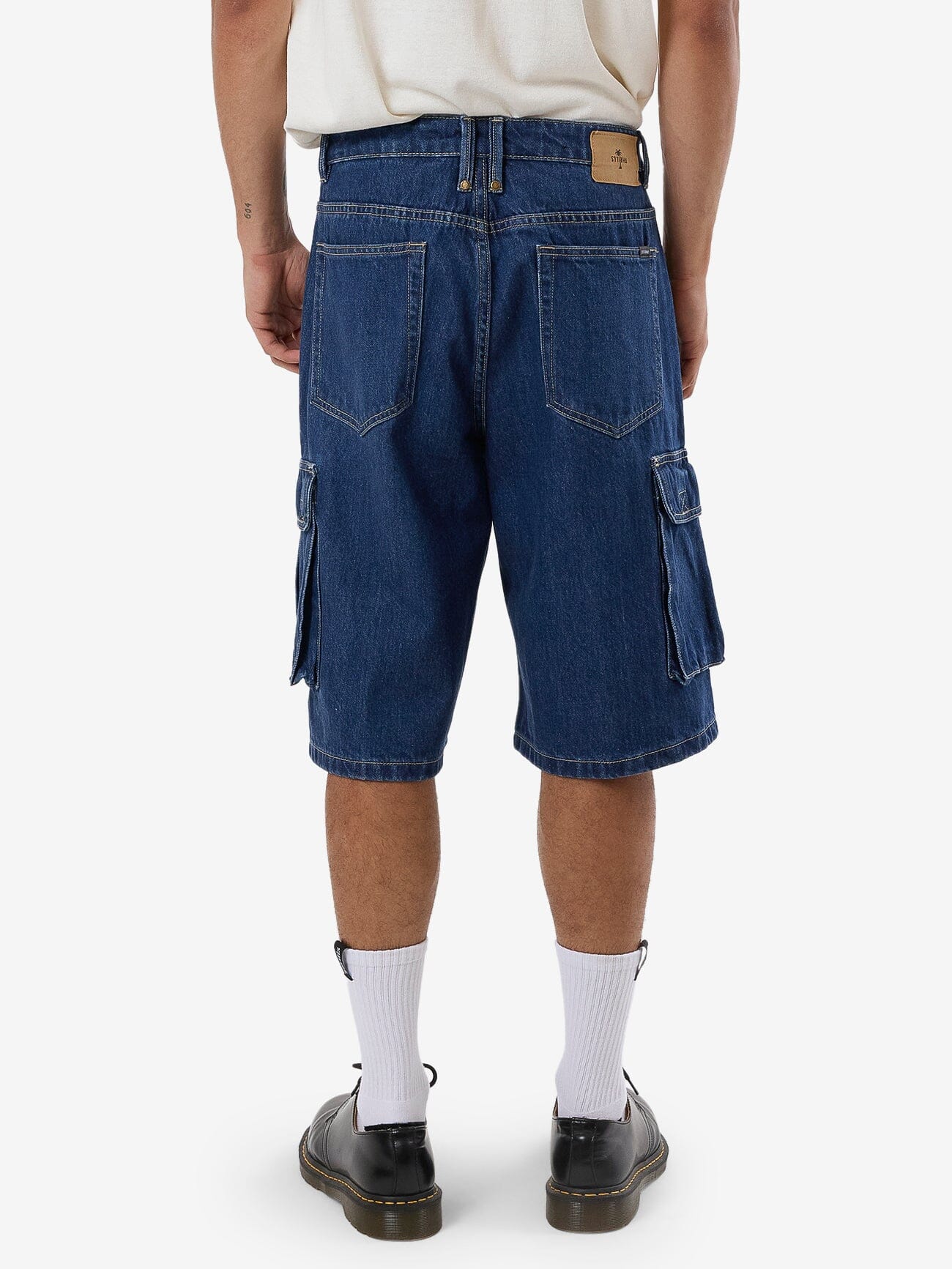 Big Slacker Denim Cargo Short - Union Blue 26