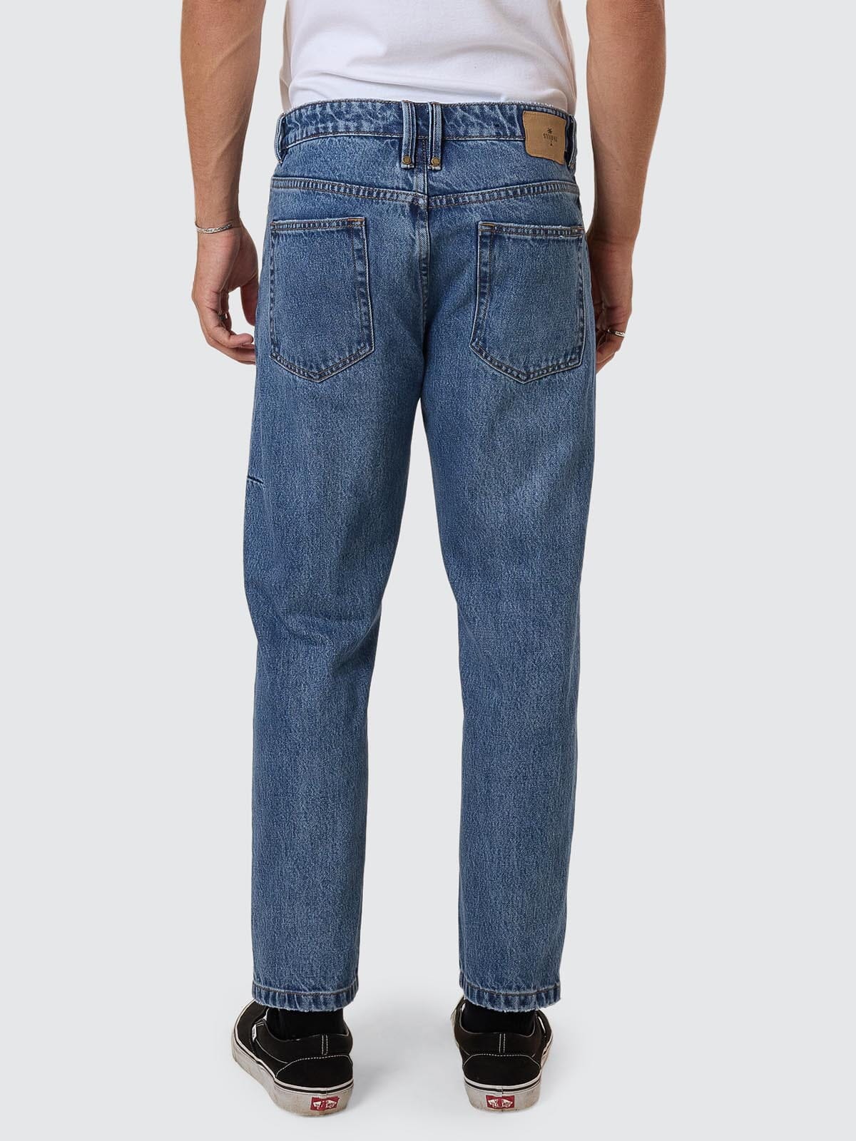 Straight Line Denim Jean - Asphalt Grey | Thrills Co