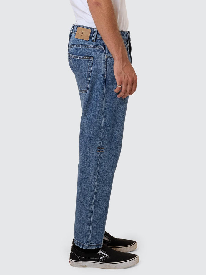 Chopped Denim Jean - Stoned Blues 26
