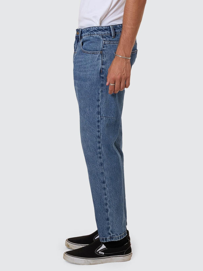 Chopped Denim Jean - Stoned Blues 26