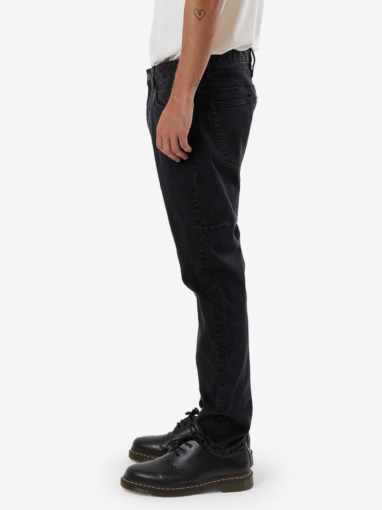 Bones Denim Jean - Aged Black 28