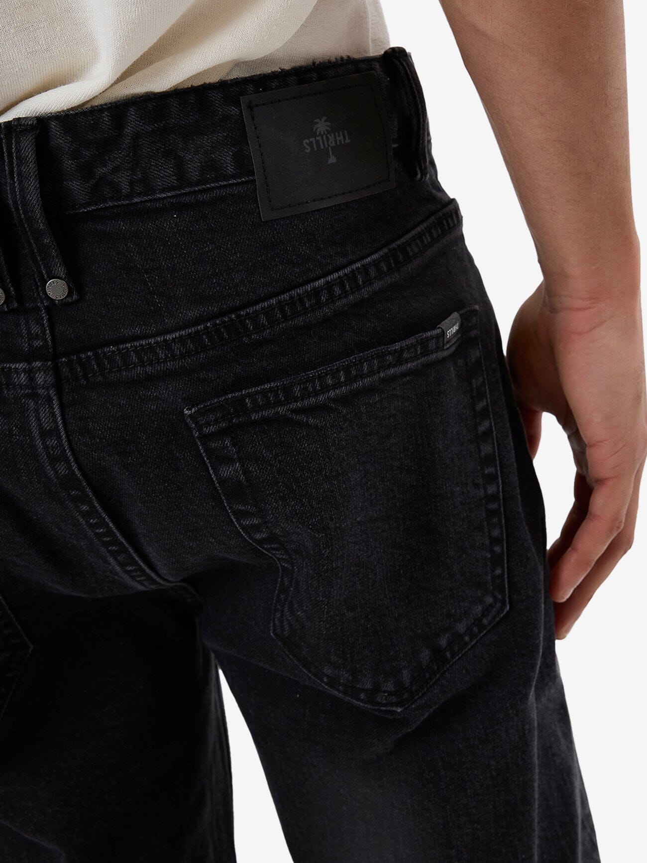 Bones Denim Jean - Aged Black 28