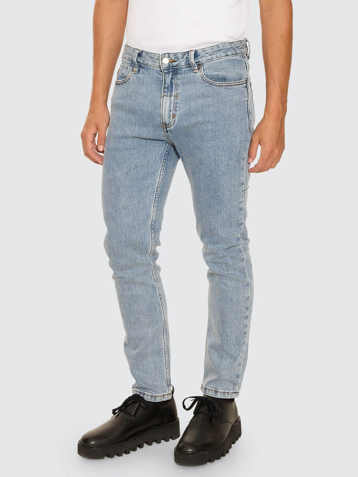 Bones Slim Denim Jean - Garage Blue