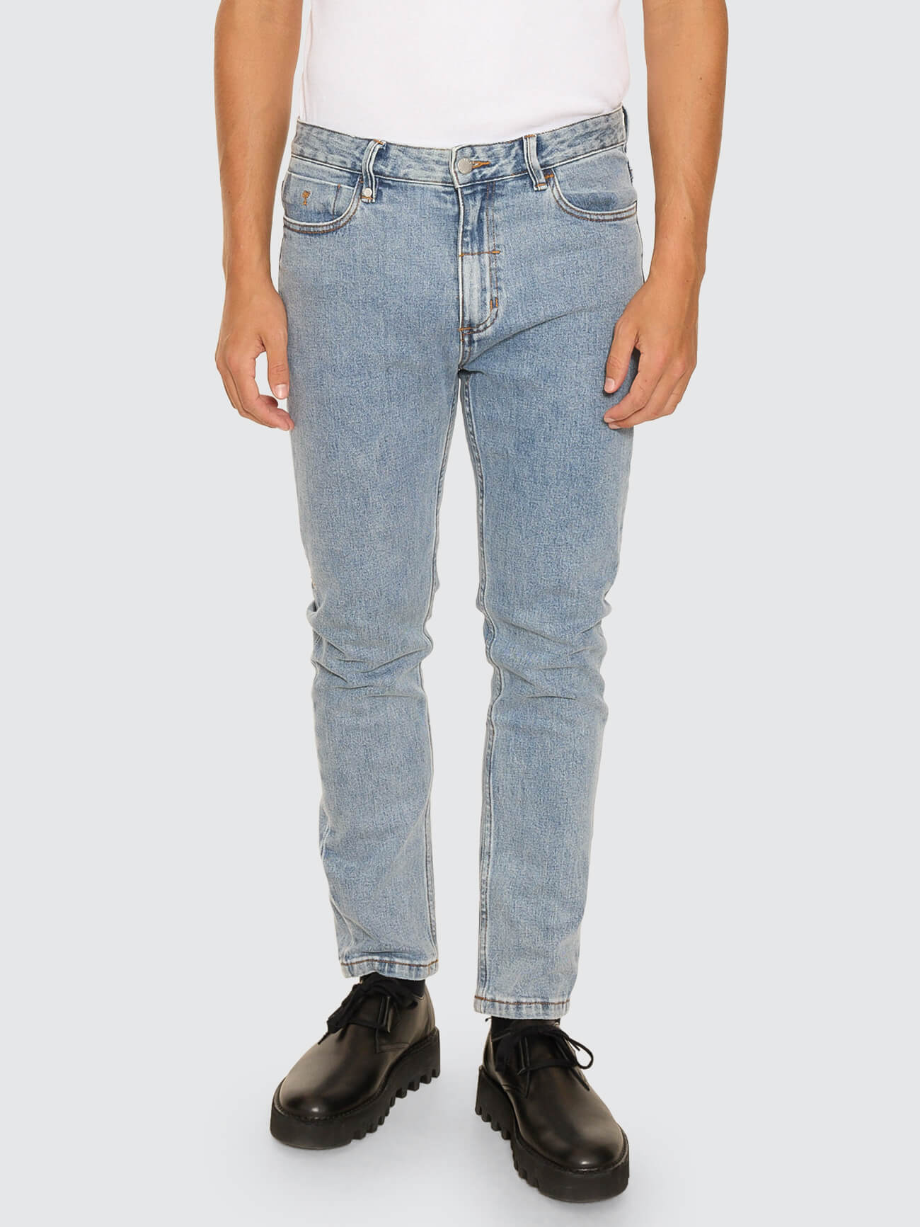 Bones Slim Denim Jean - Garage Blue 28