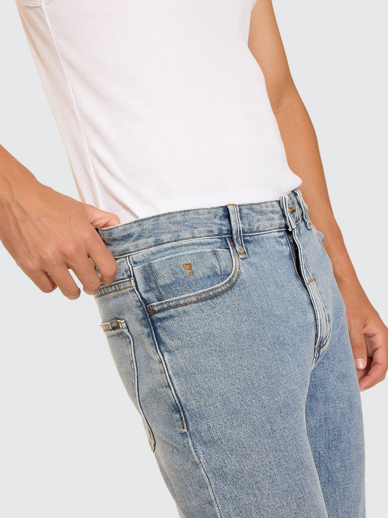 Bones Slim Denim Jean - Garage Blue 28