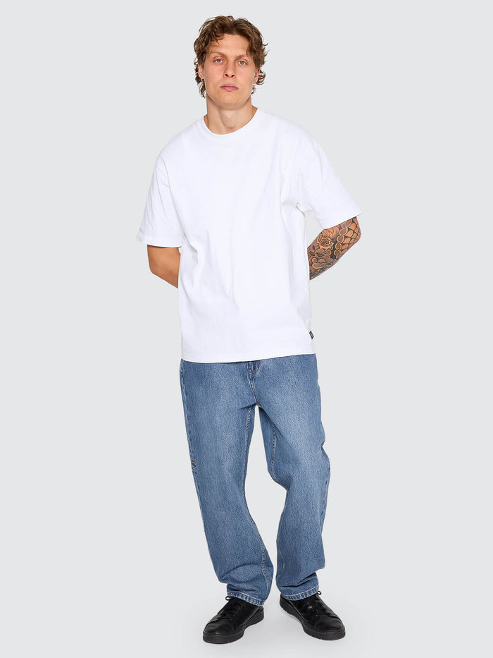 Slacker Relaxed Denim Jean - Darker Dust Blue