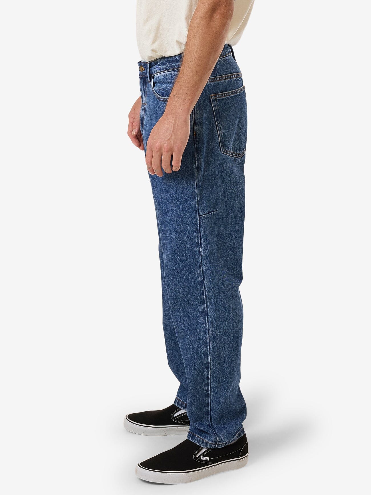 Slacker Denim Jean - Double Rinsed Blues 28