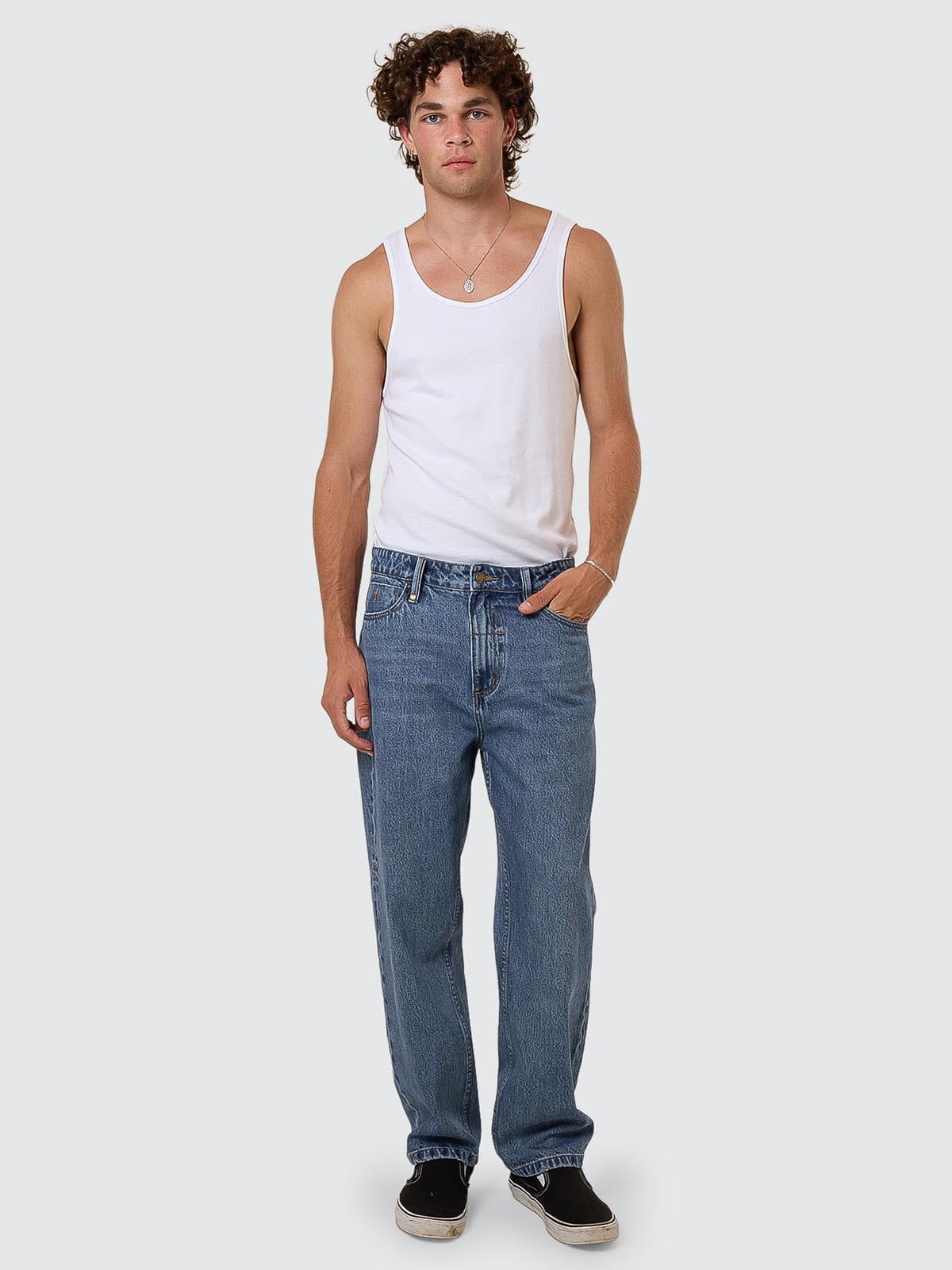 Slacker Denim Jean - Stoned Blues 26
