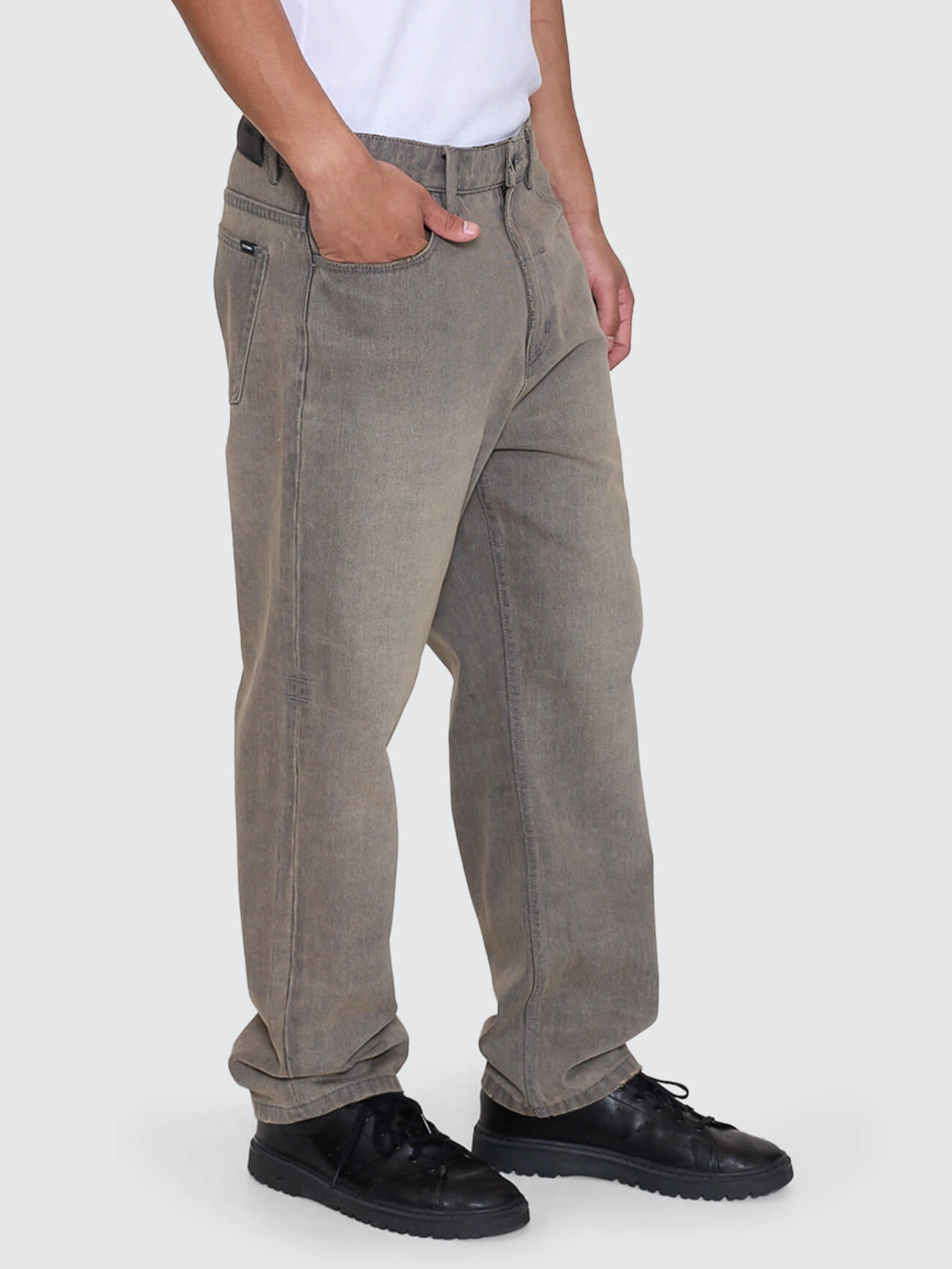 Slacker Relaxed Denim Jean - New Grey 26