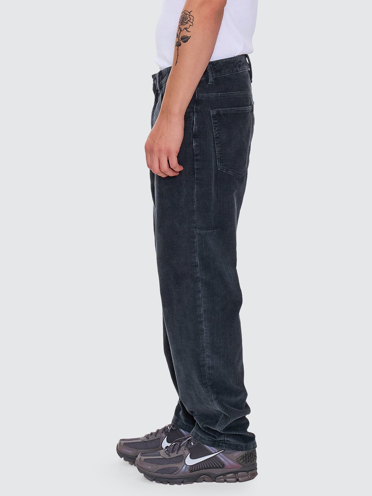 Slacker Relaxed Cord Jean - Ebony 28