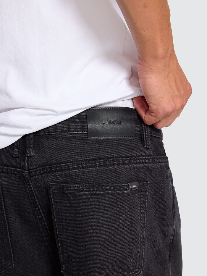 Big Slacker Baggy Denim Jean - Aged Black 28