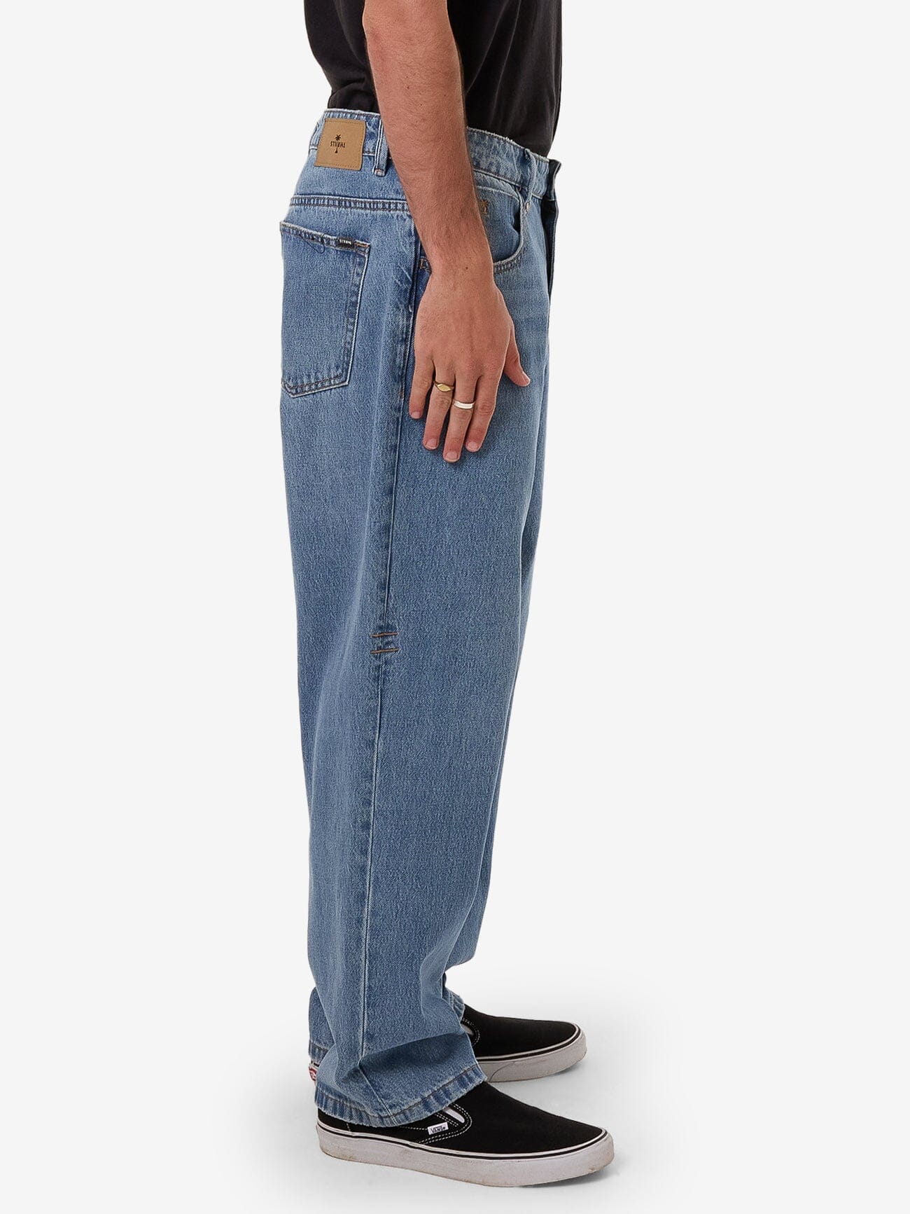 Big Slacker Denim Jean - Dark Dust Blue