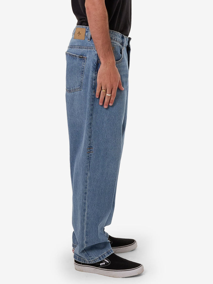 Big Slacker Baggy Denim Jean - Dark Dust Blue