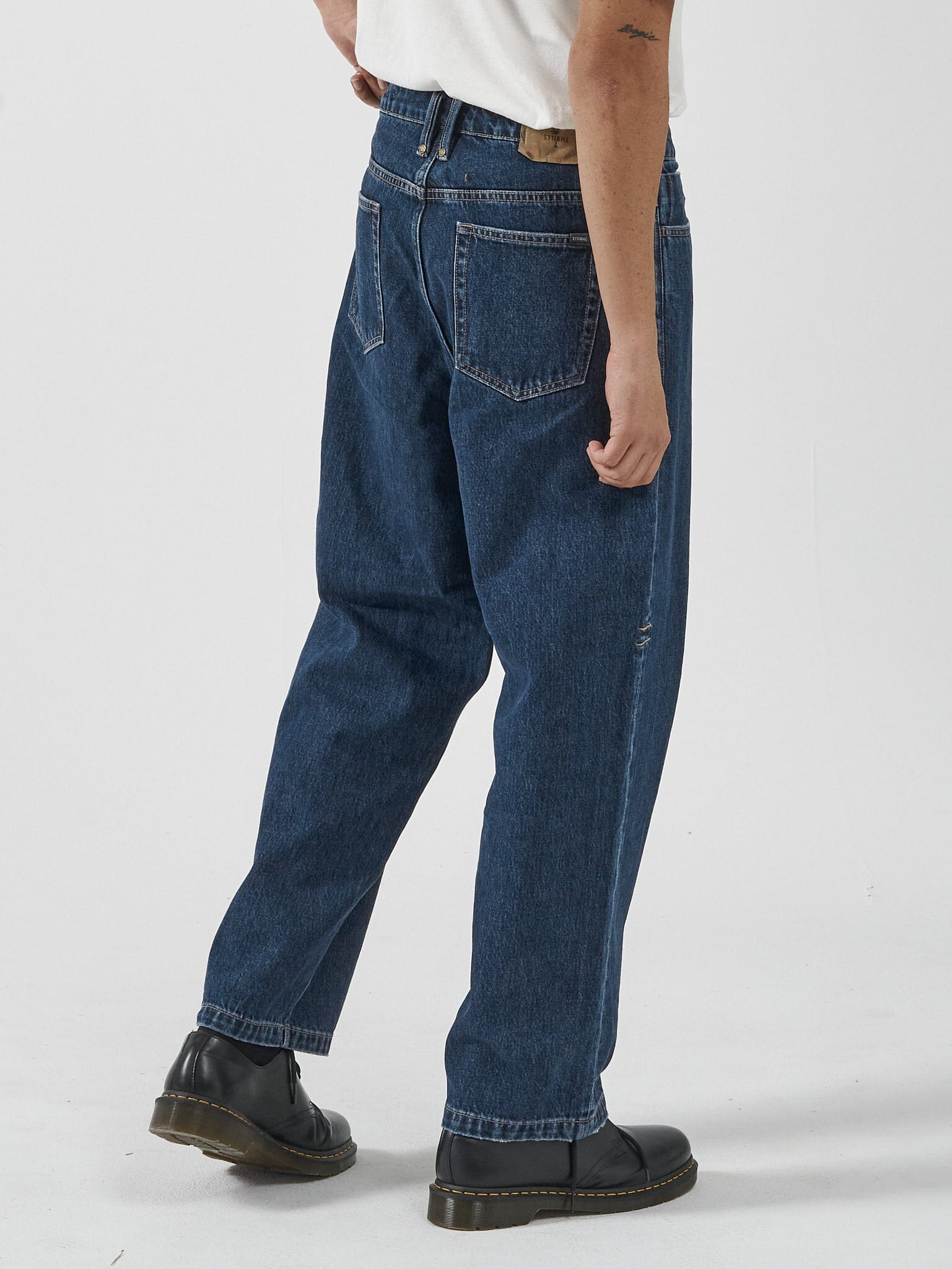 Big  Slacker Denim Jean - Dark Rinse Blue