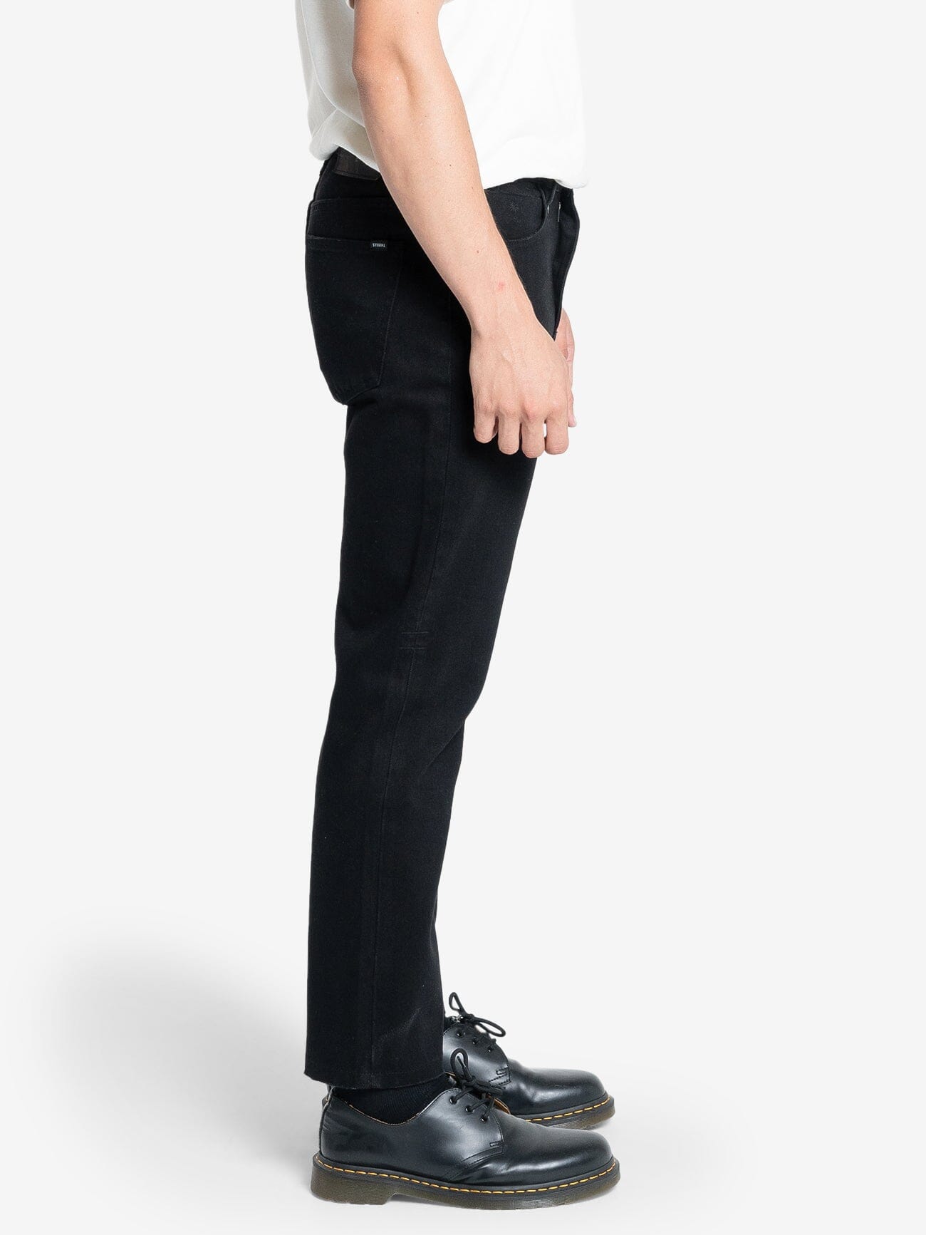 Straight Line Denim Jean - Black Rinse 28