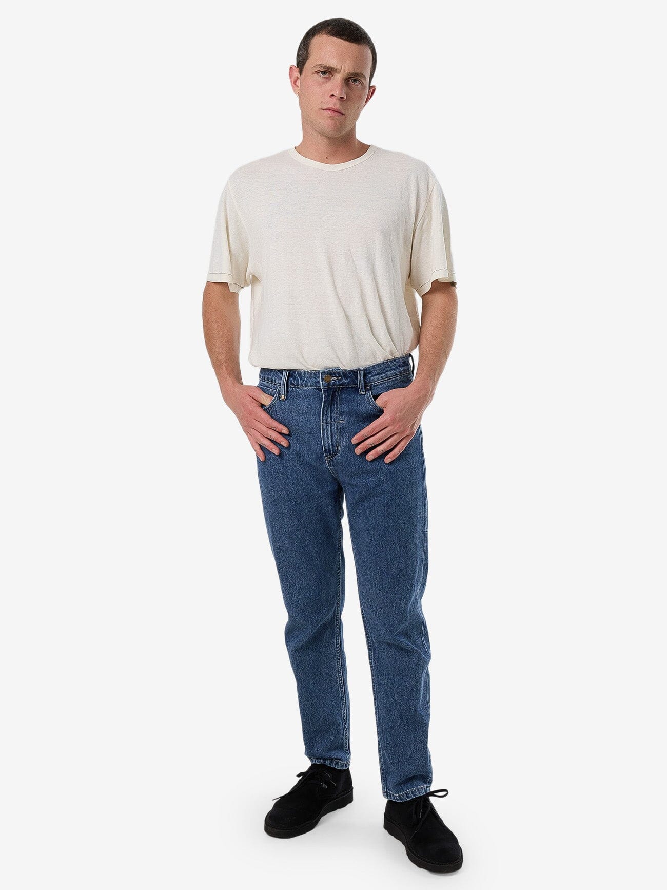 Unchopped Denim Jean - Vintage Rinse Blue 26