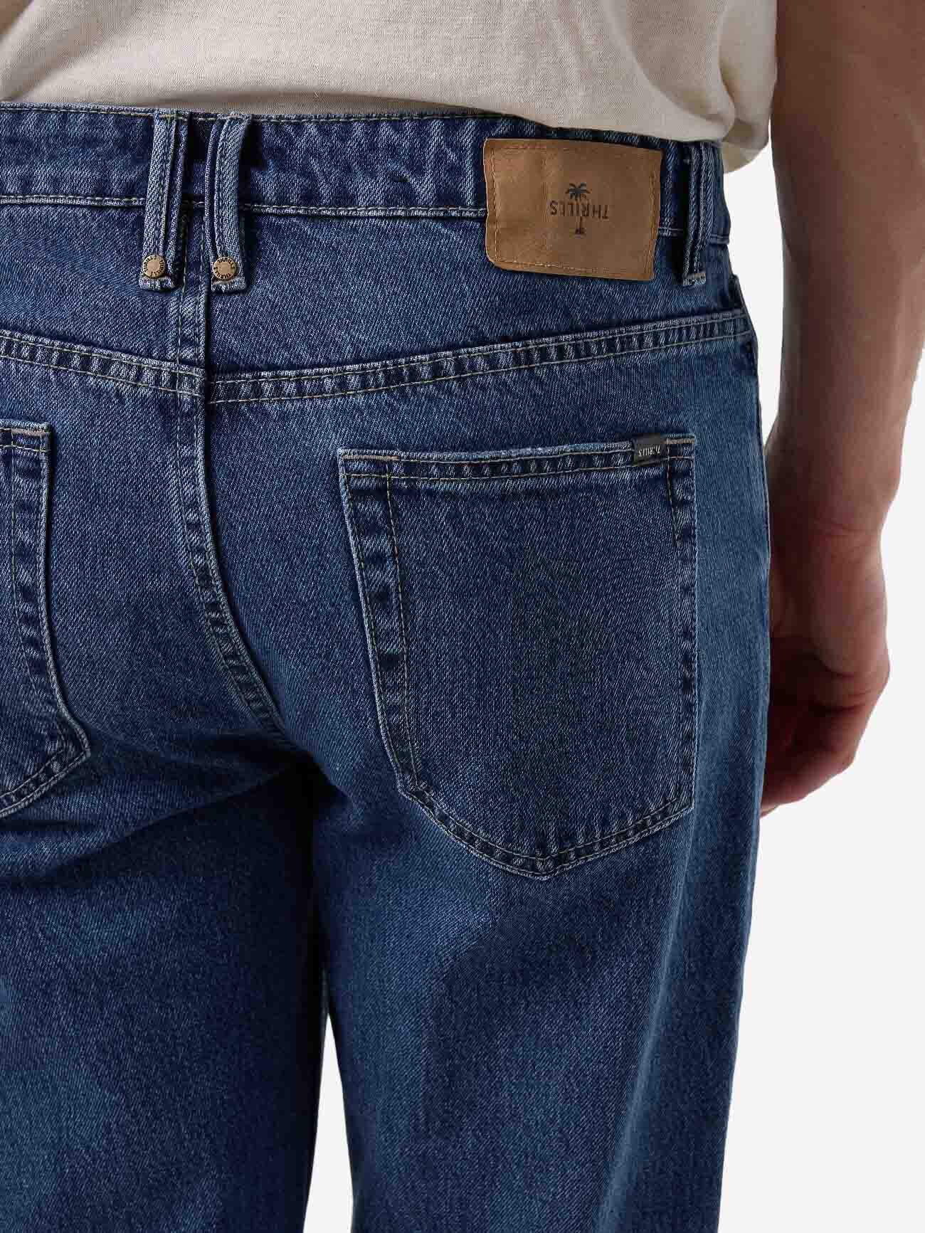 Unchopped Denim Jean - Vintage Rinse Blue 26