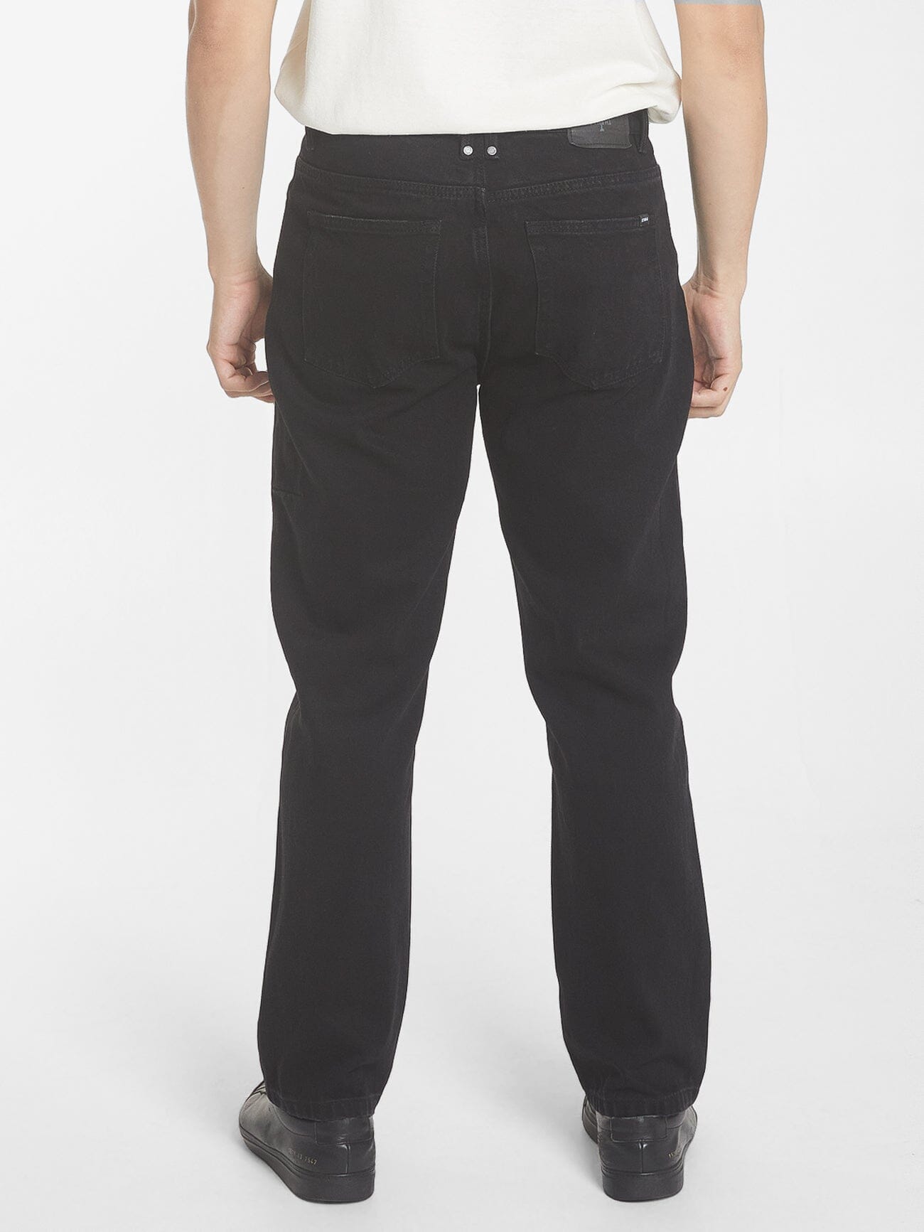 Straight Line Denim Jean - Black Rinse