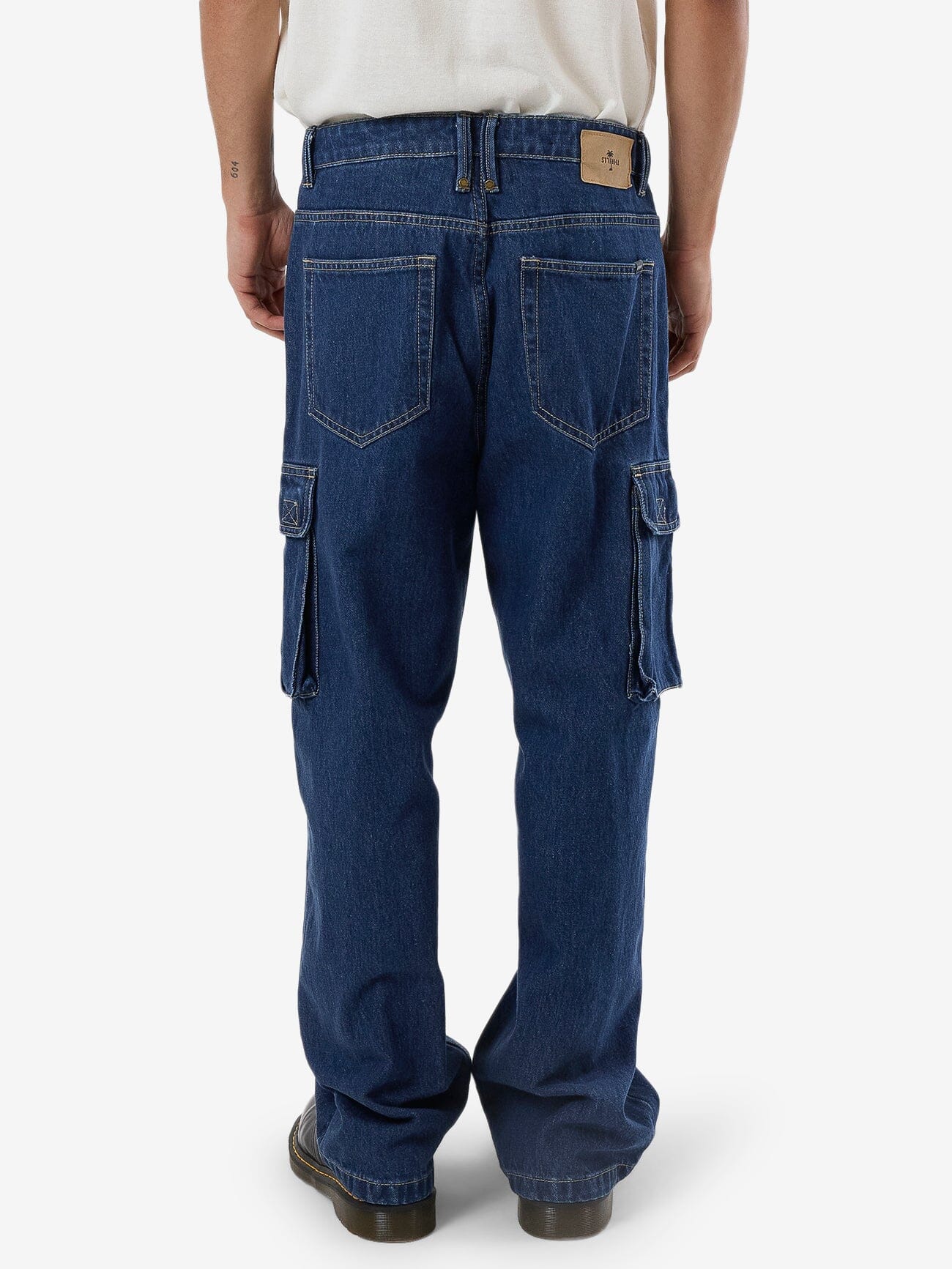 Big Slacker Denim Cargo Jean - Union Blue 28