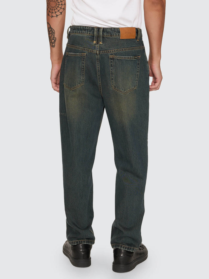 Mid Slacker Relaxed Denim Jean - Dirty Garage 26