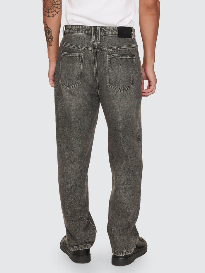 Mid Slacker Relaxed Denim Jean - Nighthawk Grey 26