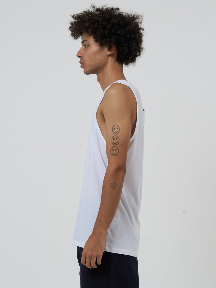 Endless Merch Fit Tank - White