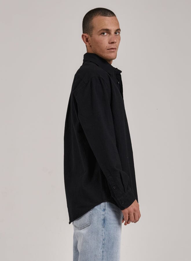 Superior Long Sleeve Shirt - Indigo Black