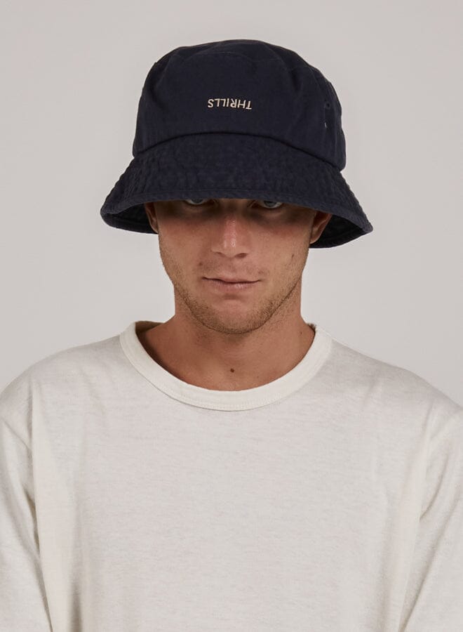 Minimal Thrills Bucket Hat - Station Navy | Thrills Co. | Thrills Co.