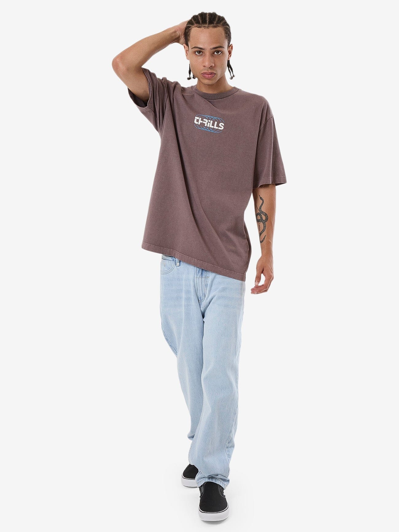 Evolution Oversize Fit Tee - Sparrow XS