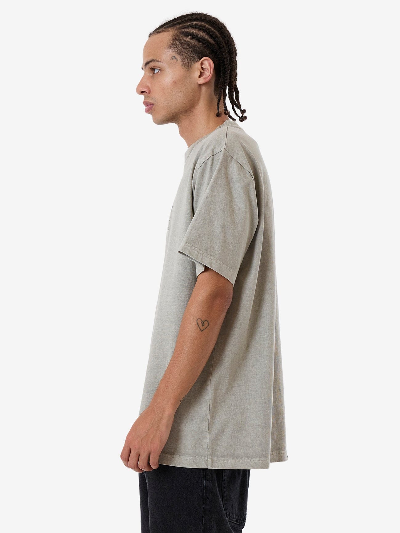 Warped State Embro Merch Fit Tee - Fog XS