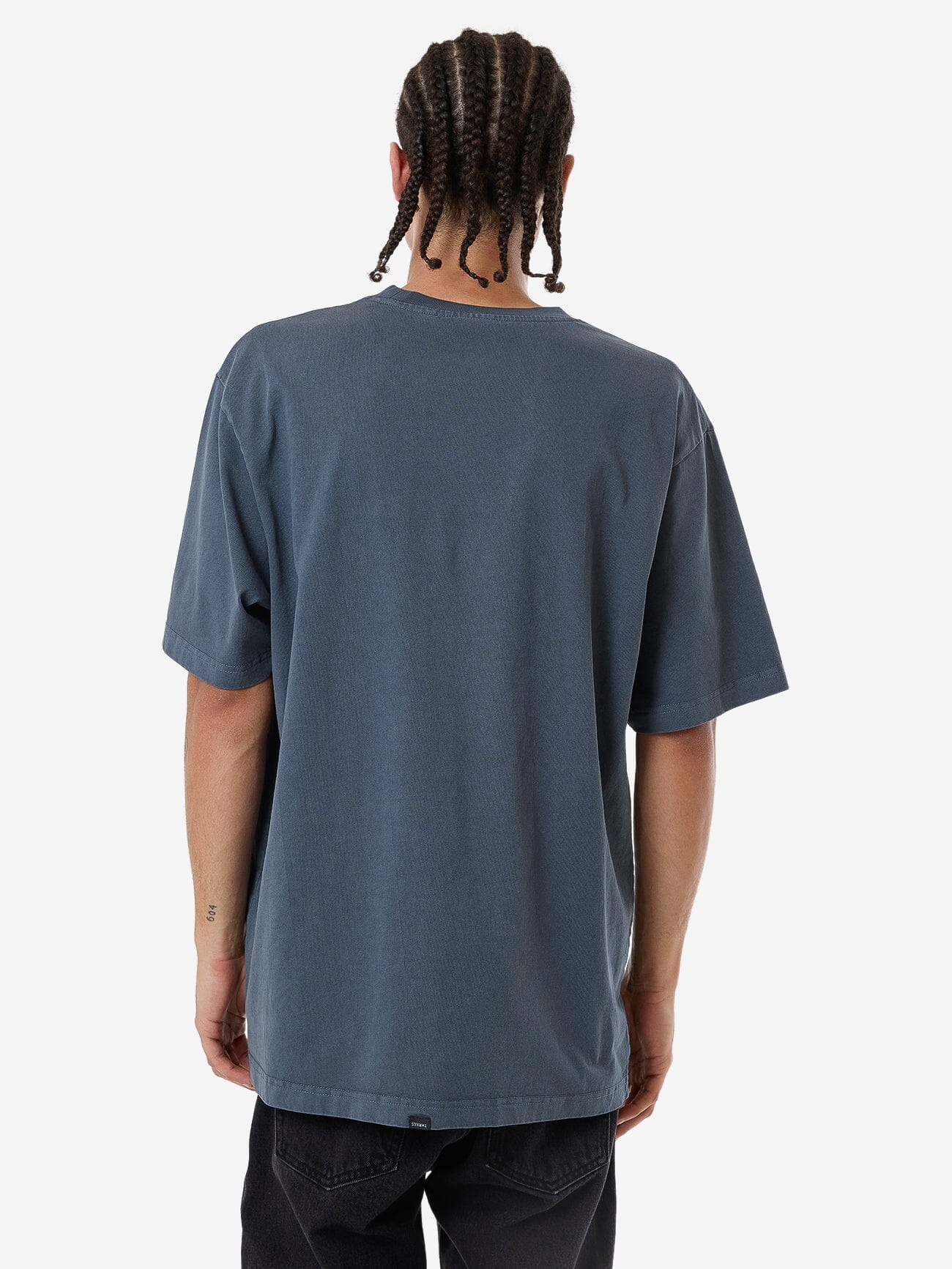 Thrills Union Oversize Fit Pocket Tee - Light Petrol XS