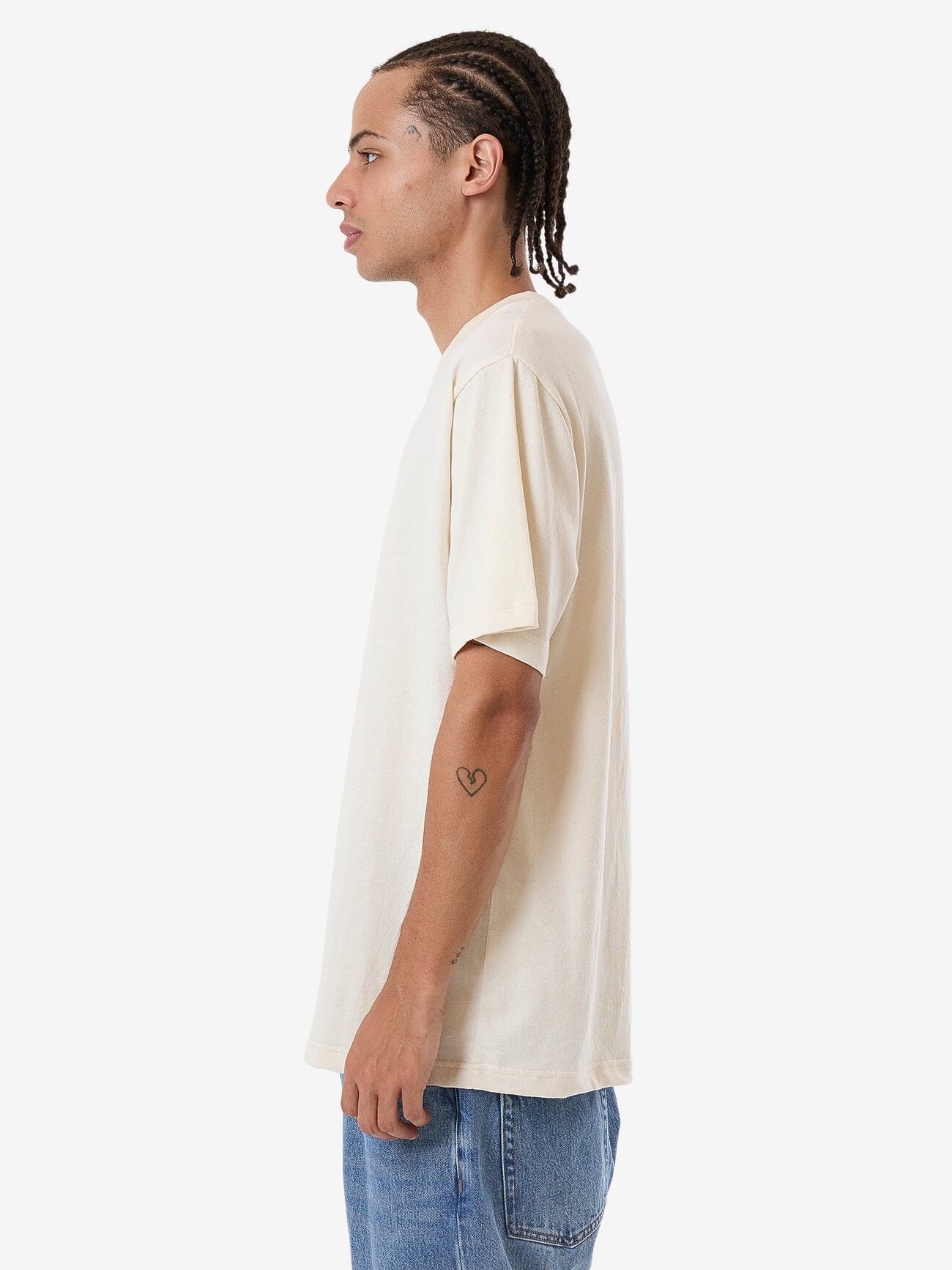 Airborne Merch Fit Tee - Unbleached XS