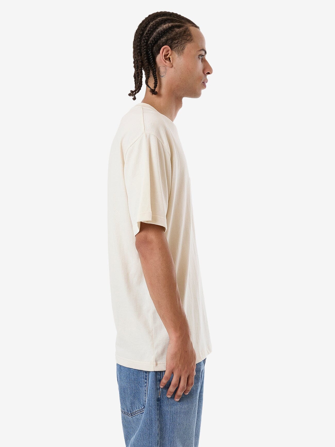 Airborne Merch Fit Tee - Unbleached XS