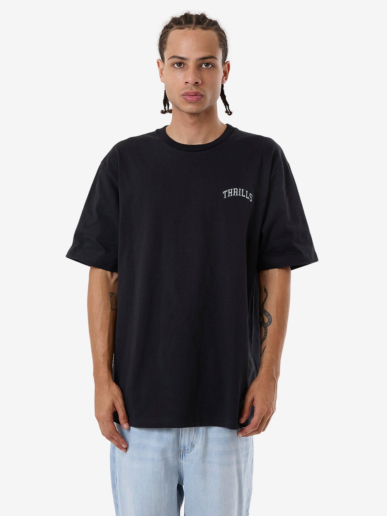 Believe Oversize Fit Tee - Black XS