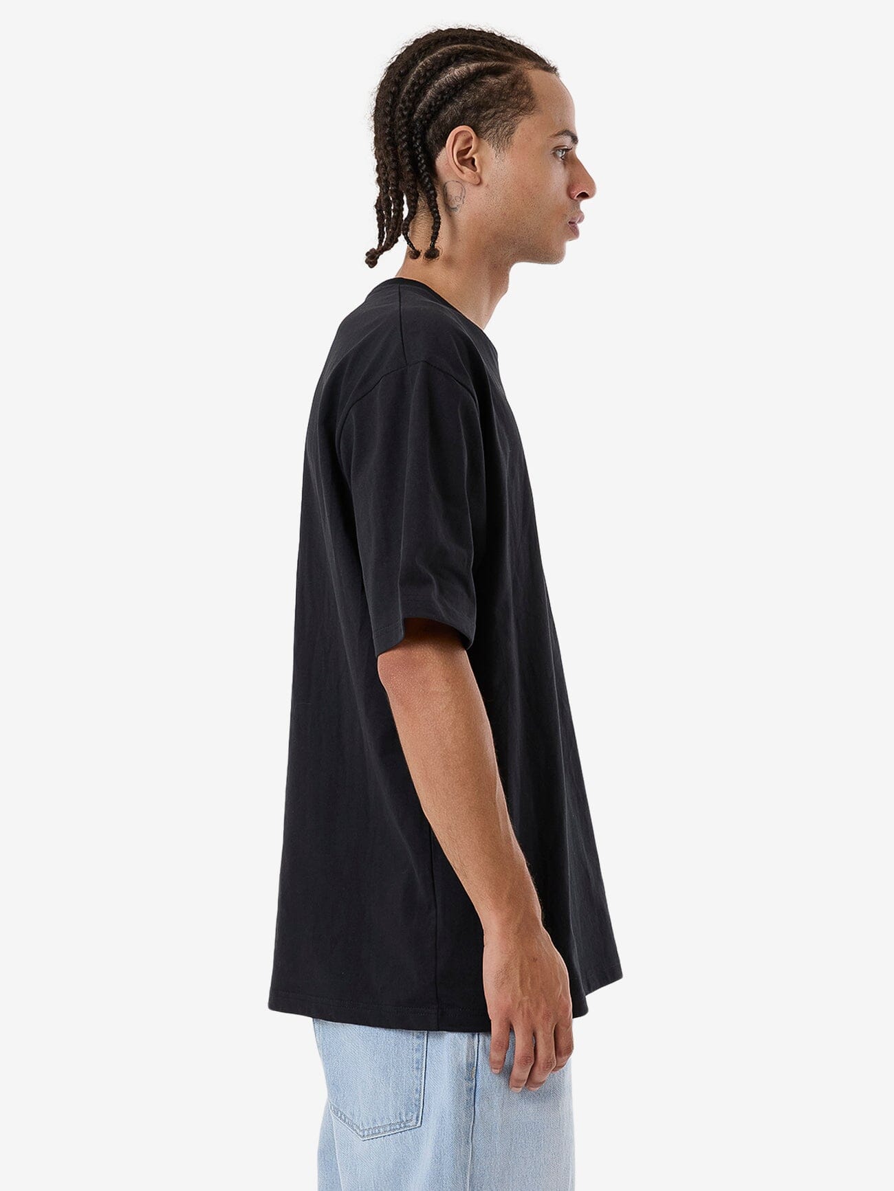 Believe Oversize Fit Tee - Black XS