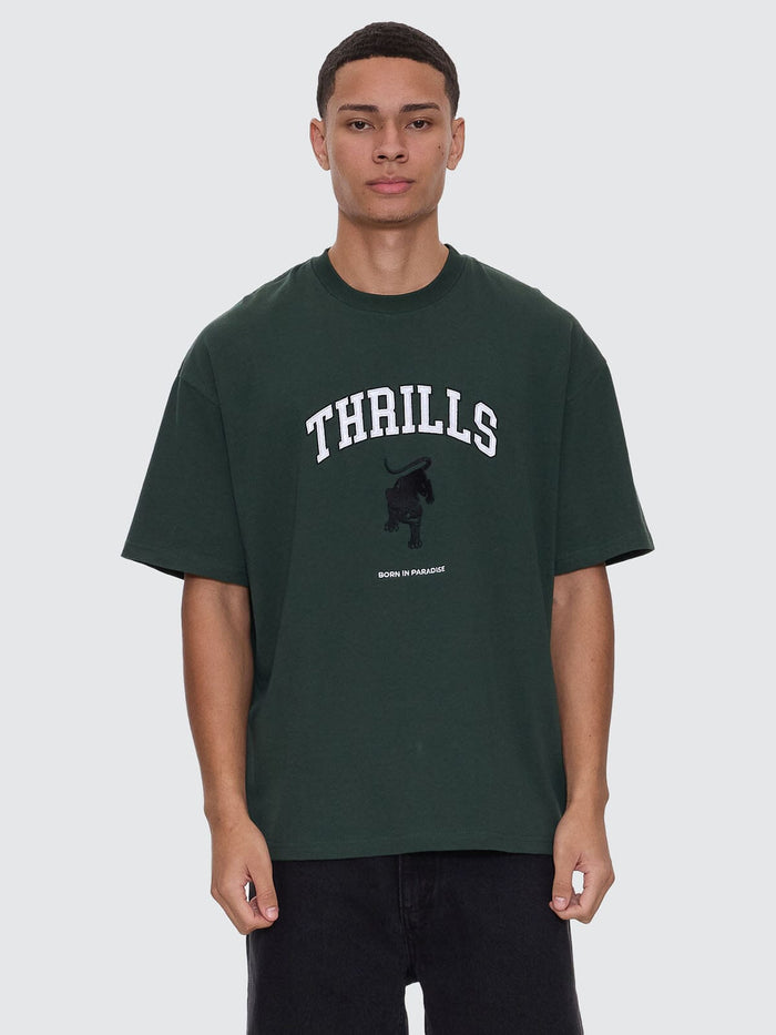 Hard Knocks Box Fit Oversize Tee - Sycamore