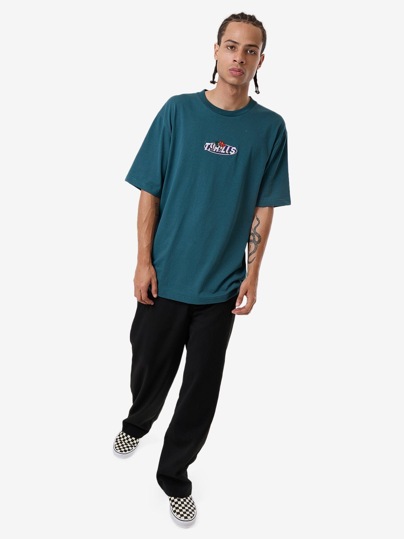 Painless Oversize Fit Tee - Atlantic Deep XS