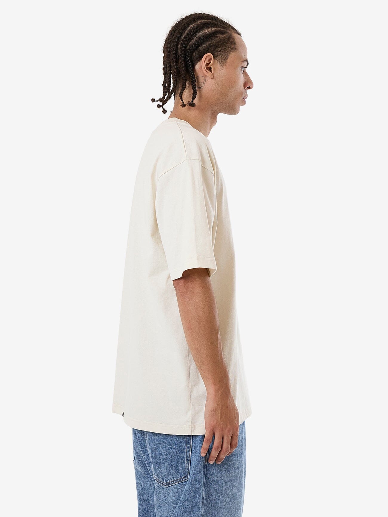 Terrace Oversize Fit Tee - Heritage White XS