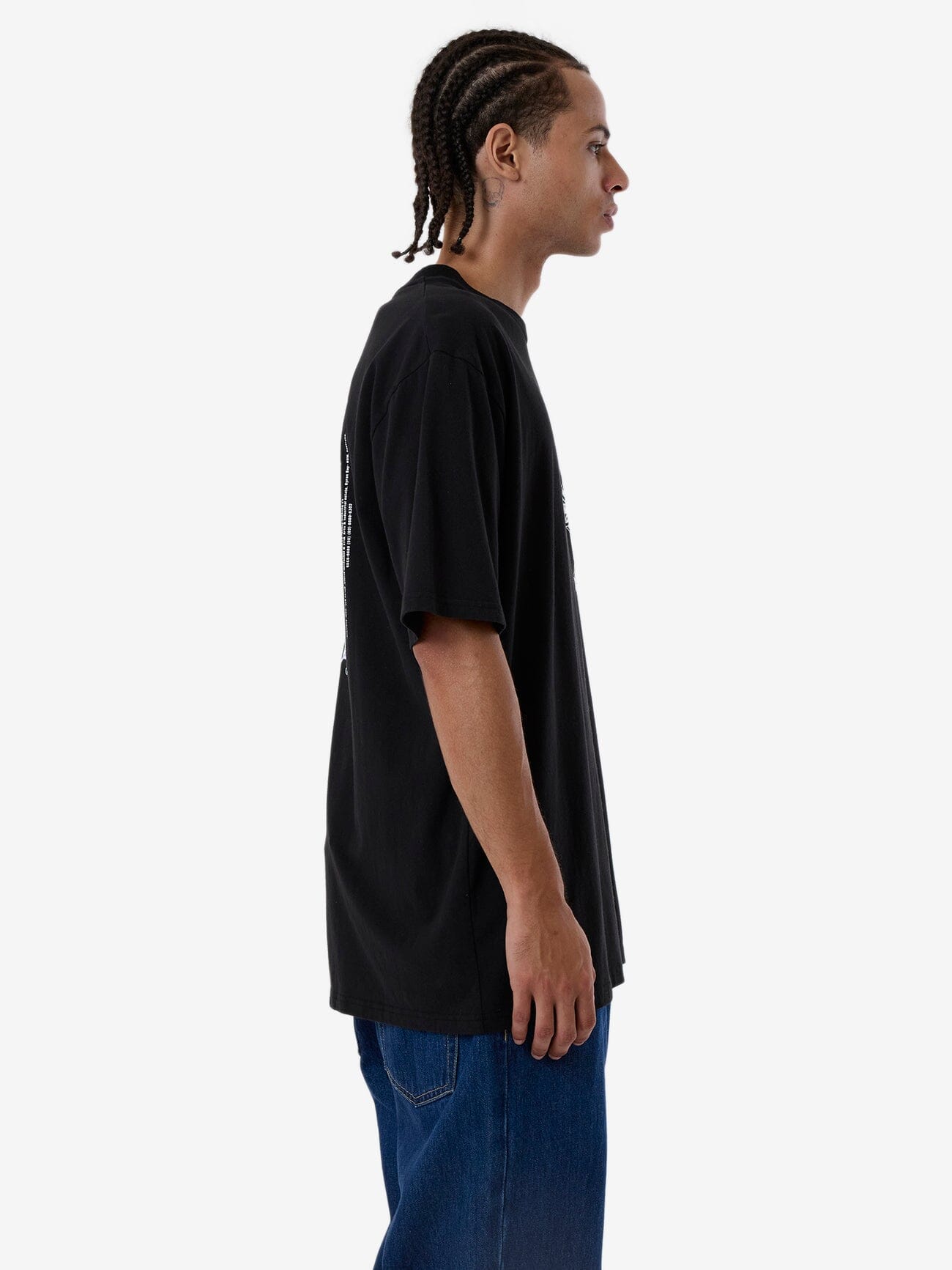 Chain Of Disorder Oversize Fit Tee - Black XS