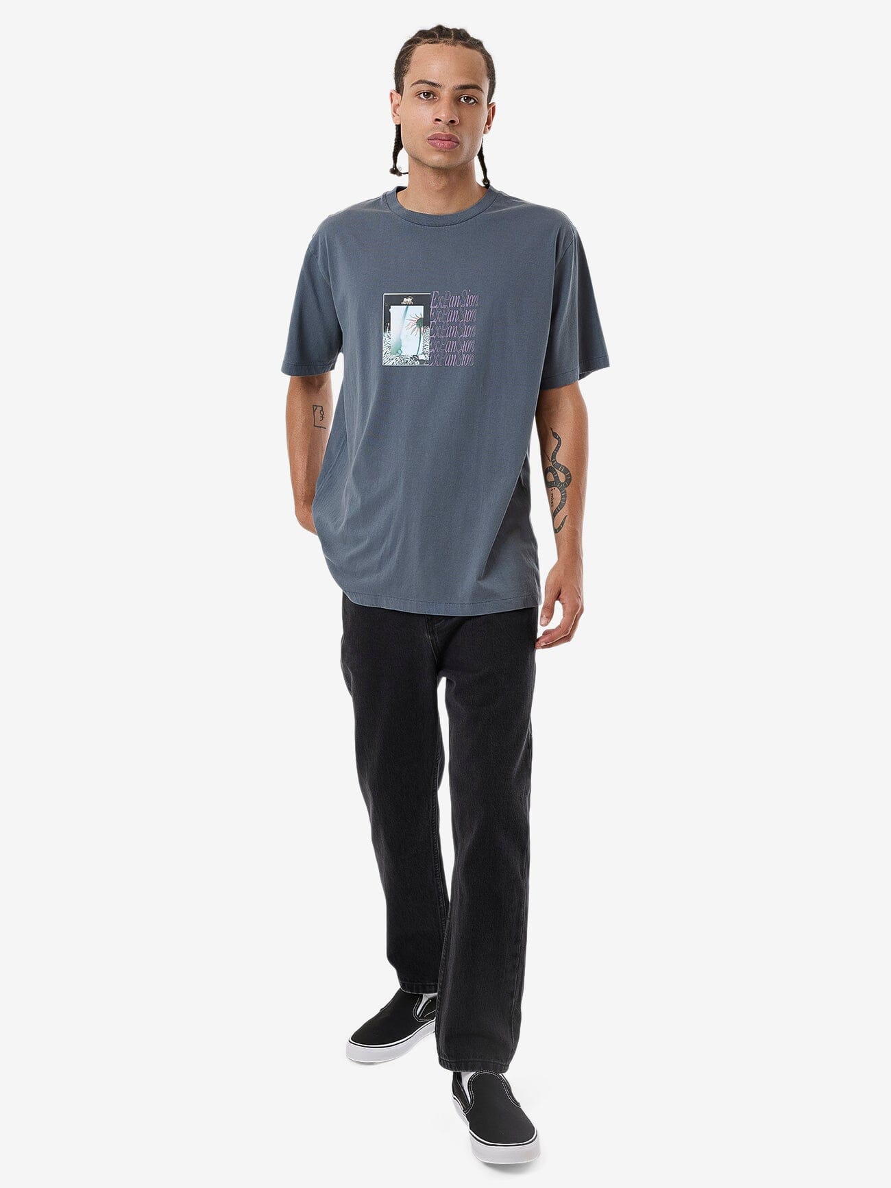 Expansions Merch Fit Tee - Dark Slate XS