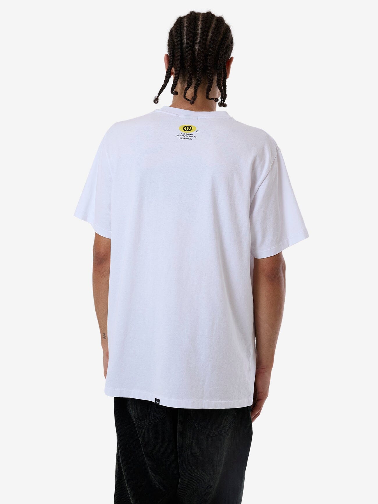 Anytime Merch Fit Tee - White XS