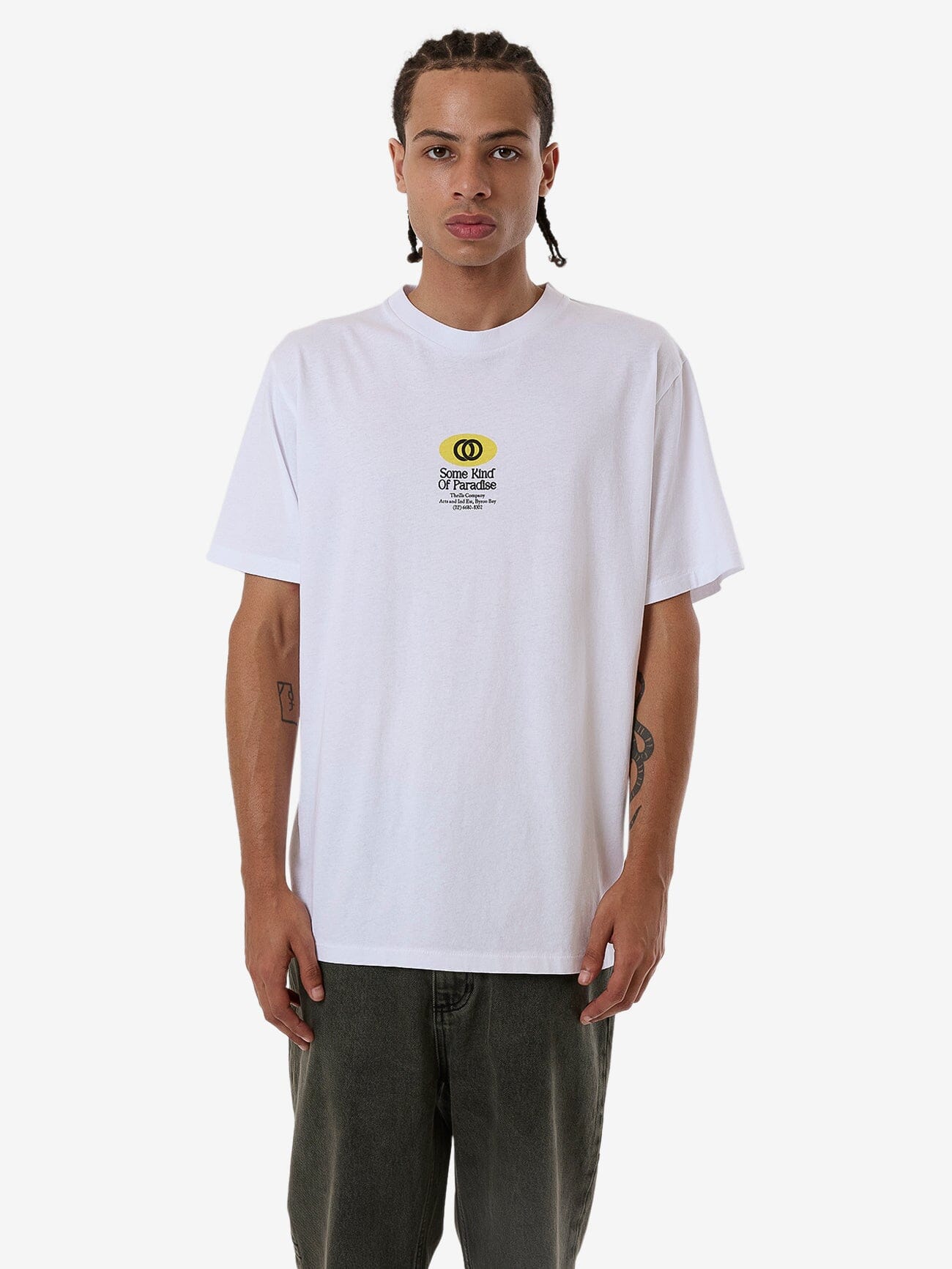 Where We Are Now Merch Fit Tee - White XS