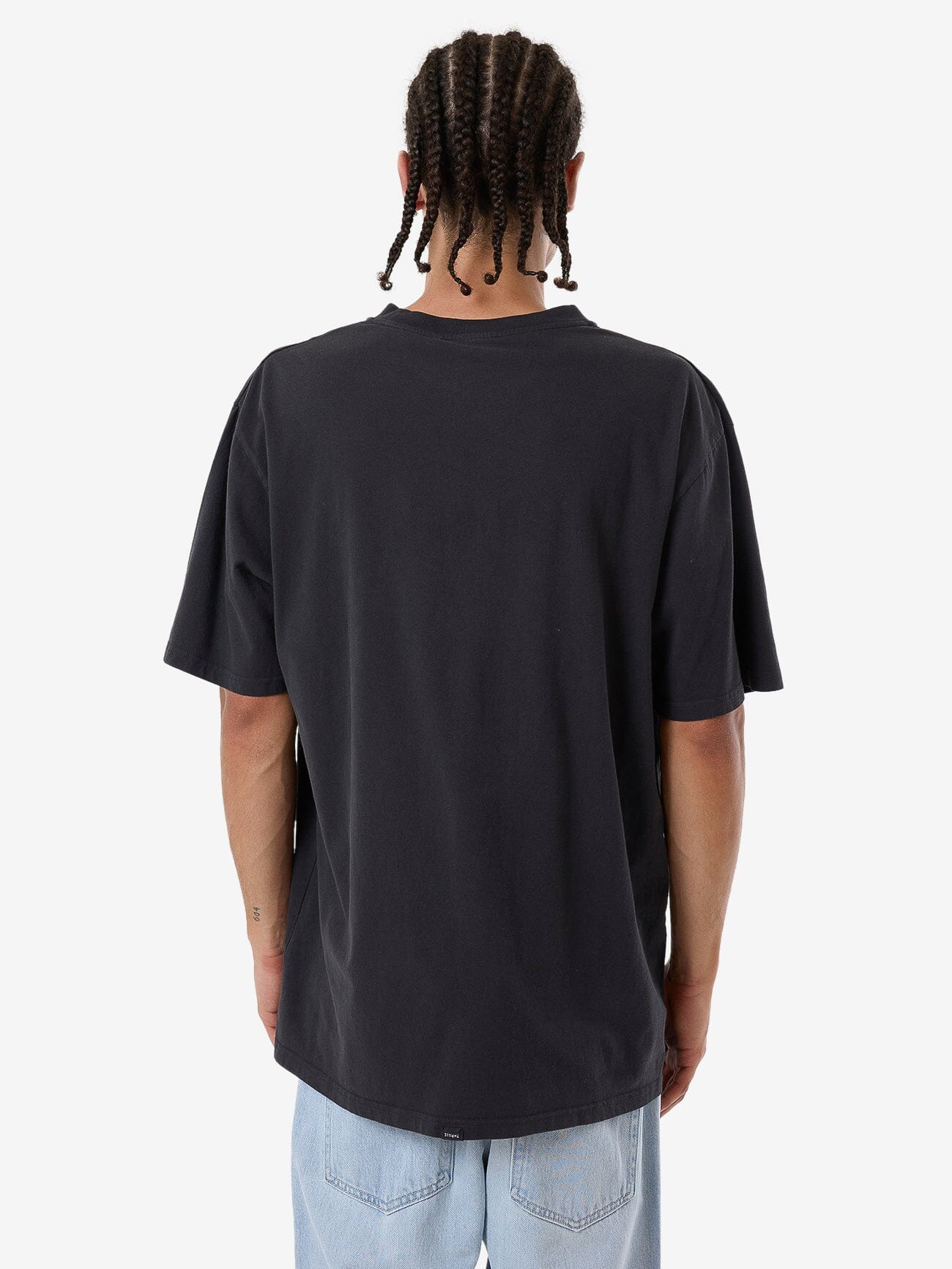 Lunacy Delusions Oversize Fit Tee - Washed Black XS