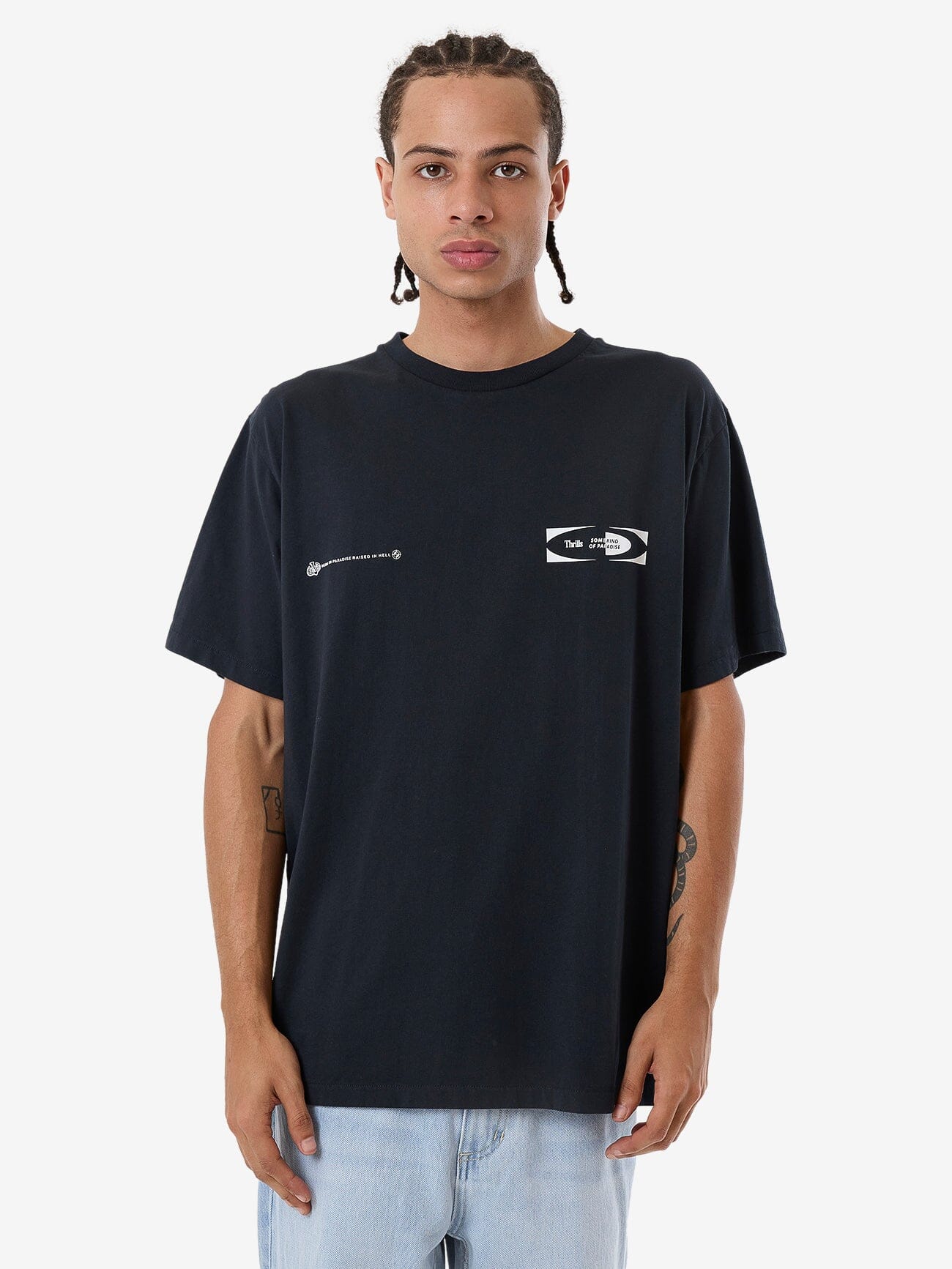 Shifting Sands Merch Fit Tee - Twilight Black XS