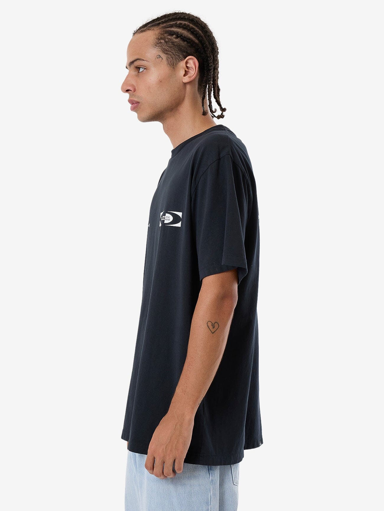 Shifting Sands Merch Fit Tee - Twilight Black XS