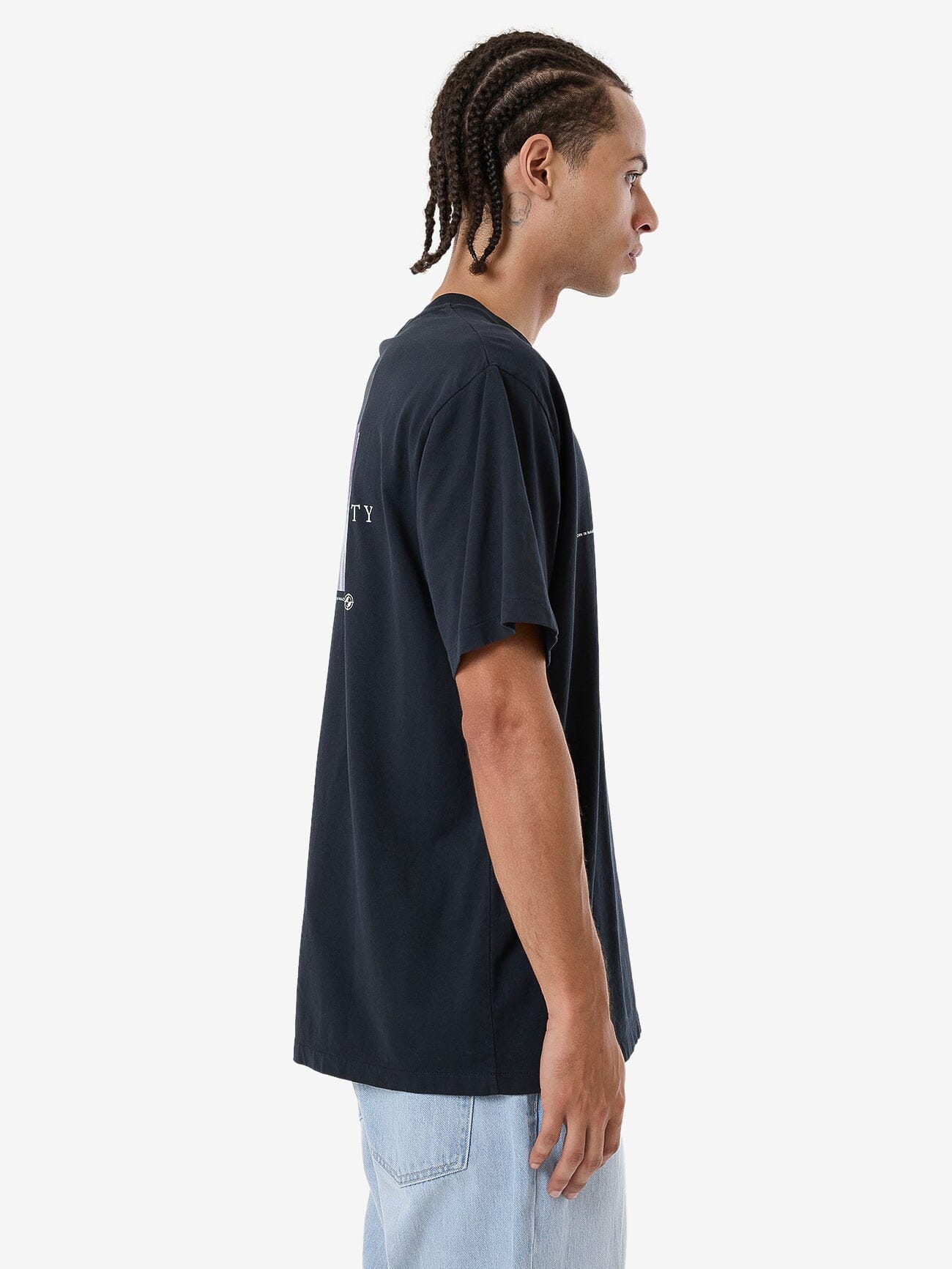 Shifting Sands Merch Fit Tee - Twilight Black XS