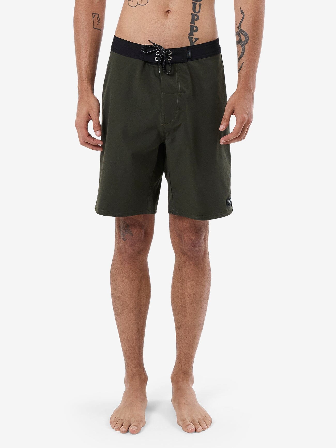 Minimal Thrills Boardshort - Grape Leaf 28