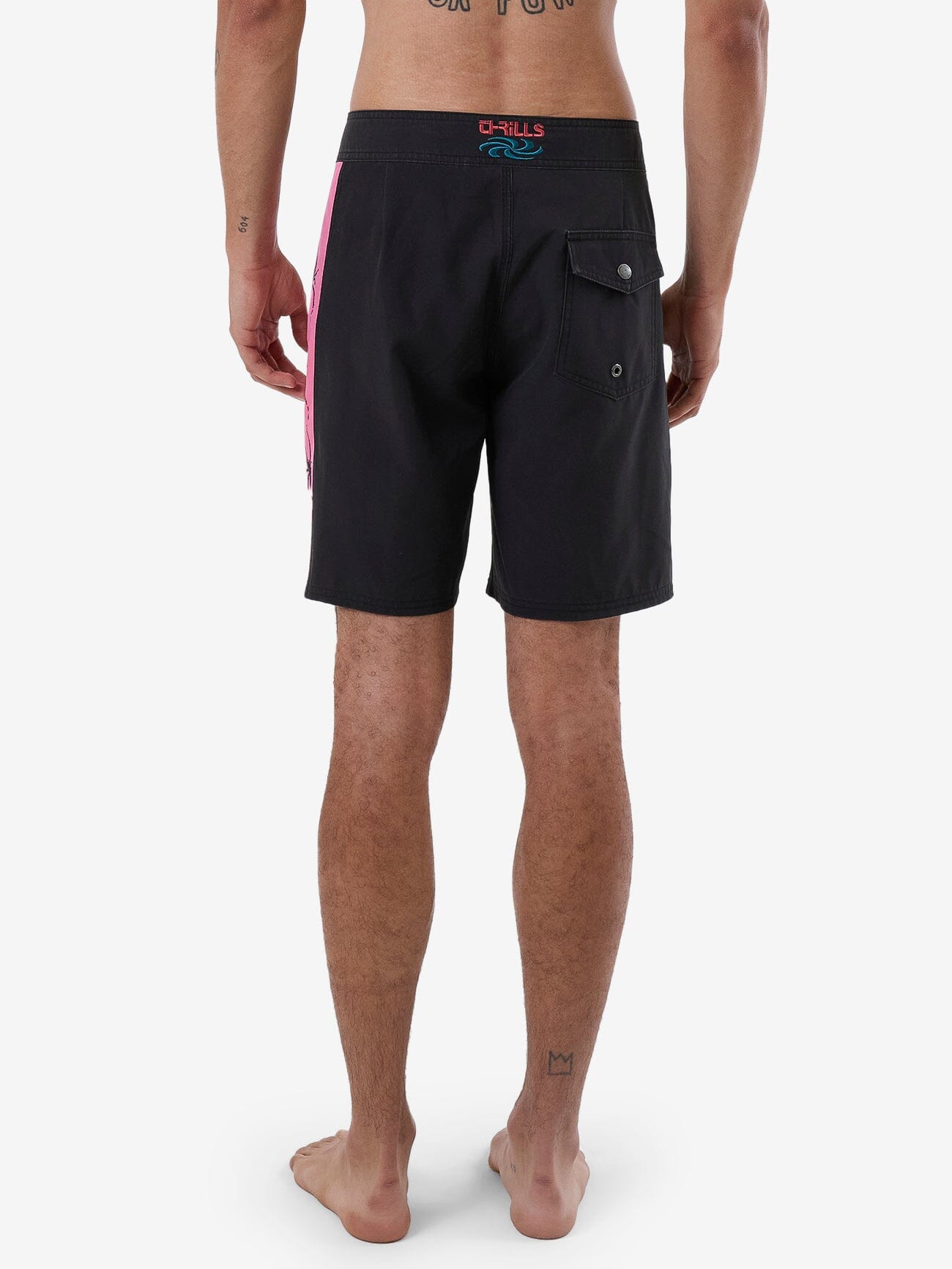 Firestarter Boardshort - Washed Black 28