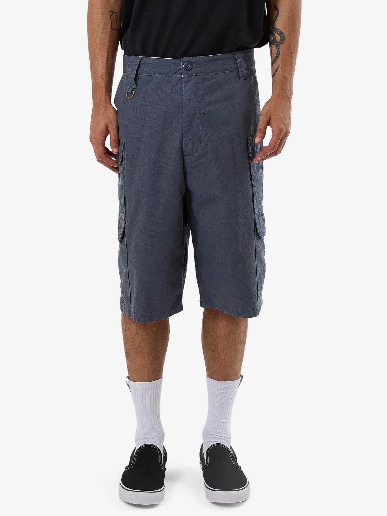 Big Slacker Union Utility Short - Light Petrol 28