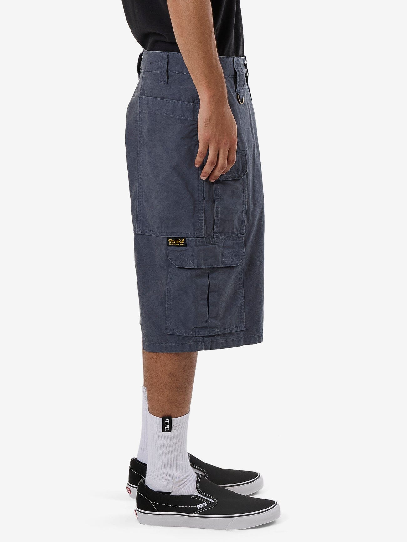 Big Slacker Union Utility Short - Light Petrol 28